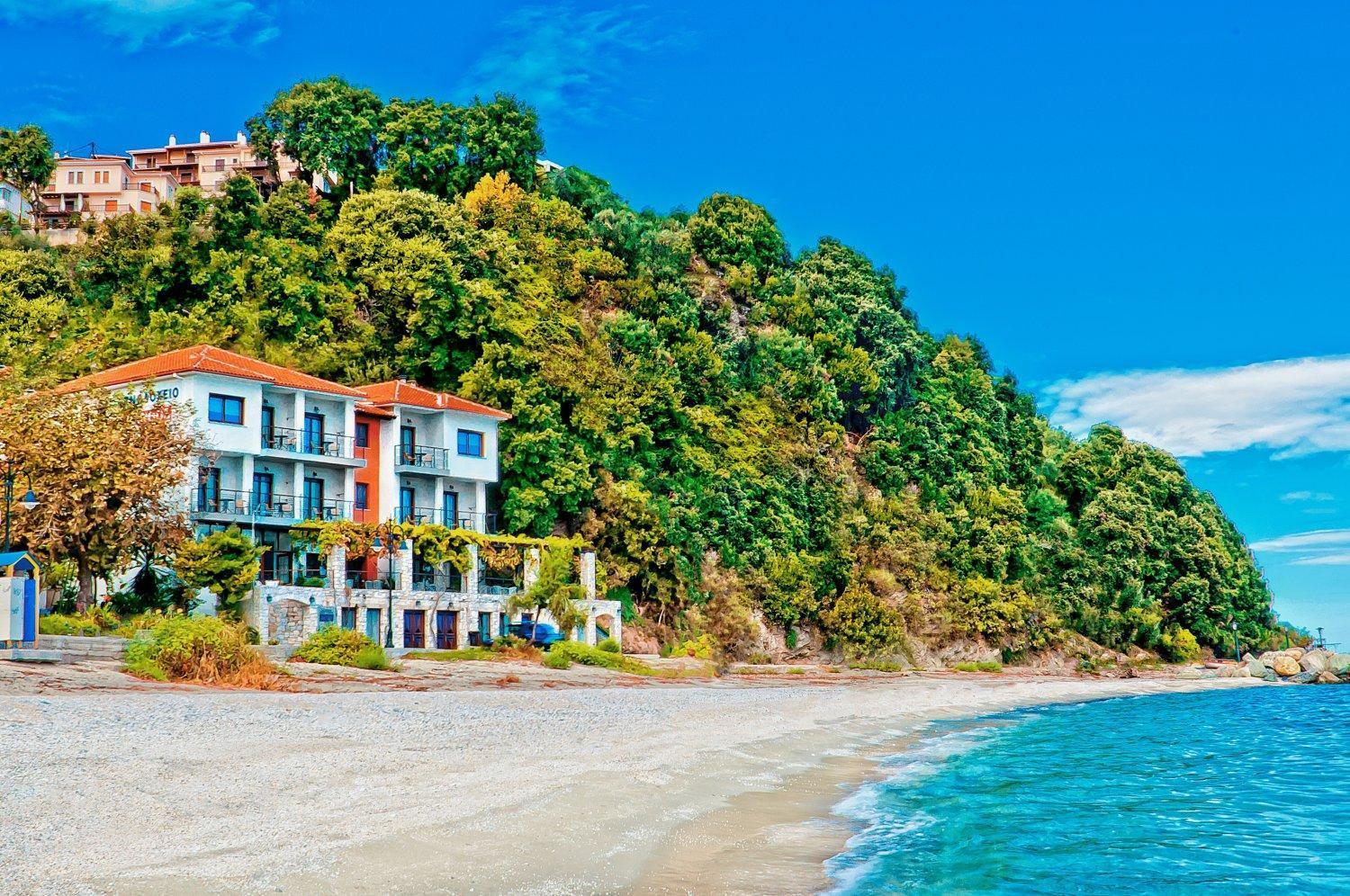 Hotel Manthos Blue Agios Ioannis  Extérieur photo